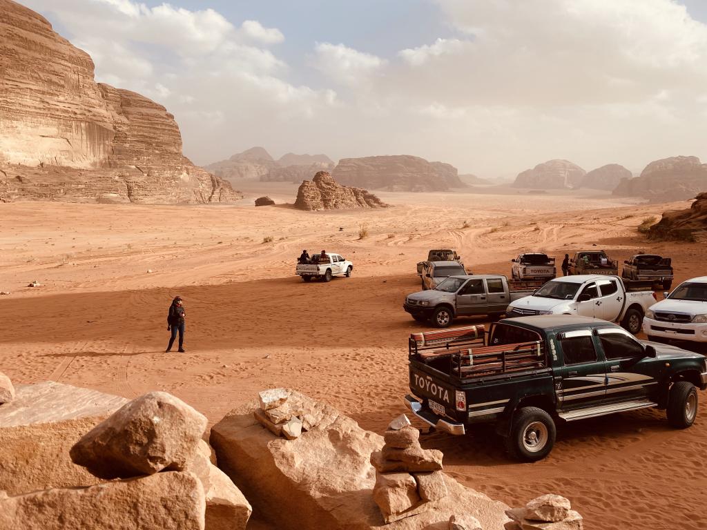Jeep Tour through the desert