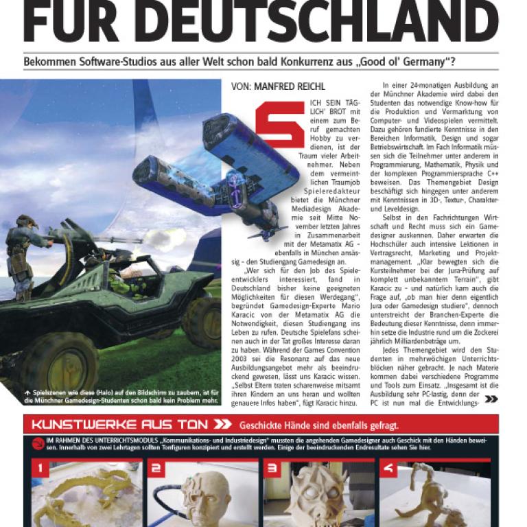 XBox-Magazin: Entwicklungshilfe für Deutschland