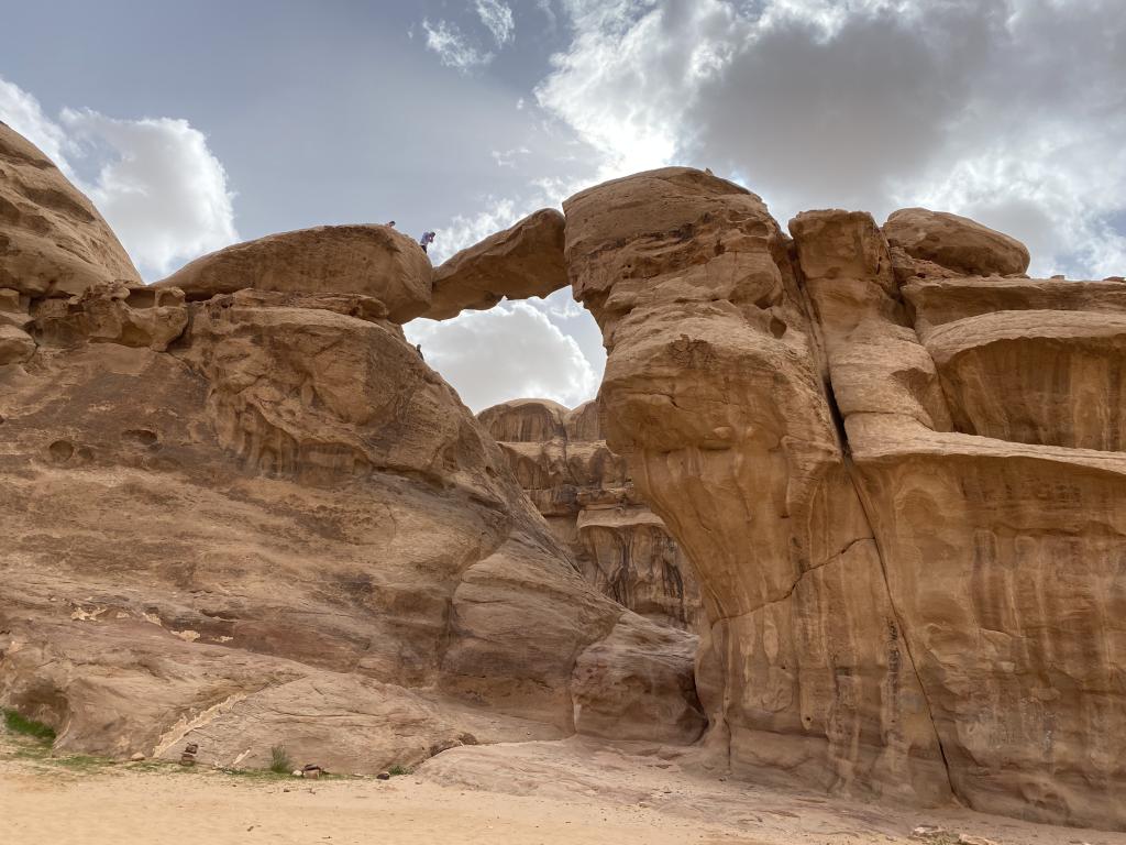 Rock formation in Jordan