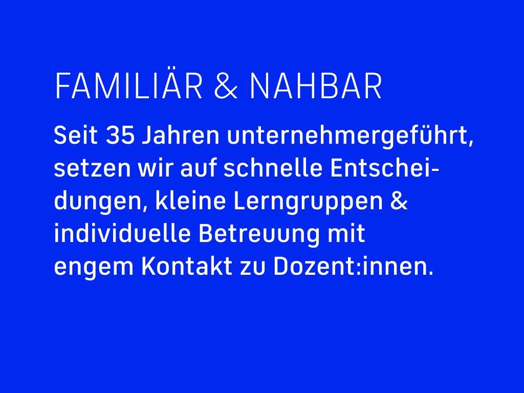 Bei uns stehst du im Mittelpunkt!