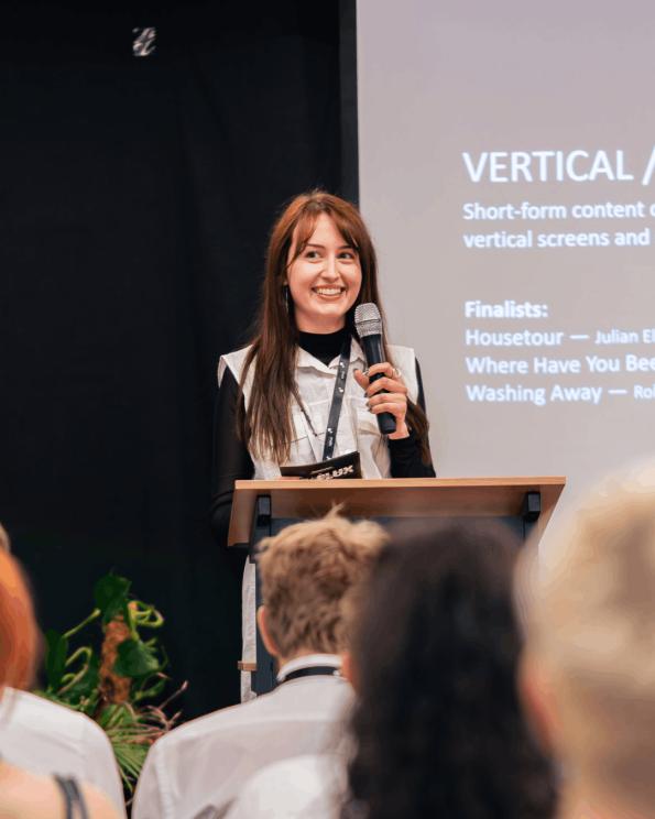con:flux Organisatorin Julia Jobmann