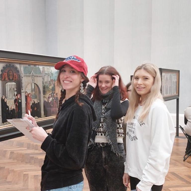 Fashion in the museum: A first semester field trip