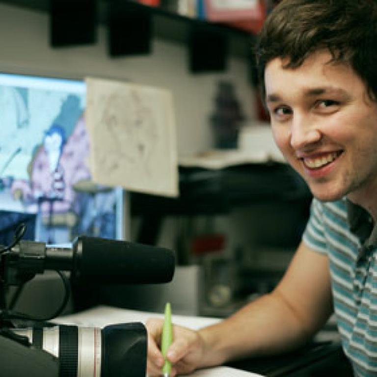 Portrait: MD.H-Student zählt zu den weltbesten Nachwuchs-Trickfilmern - Markus Huber erfolgreich bei den Adobe Design Achievements Awards 2007 