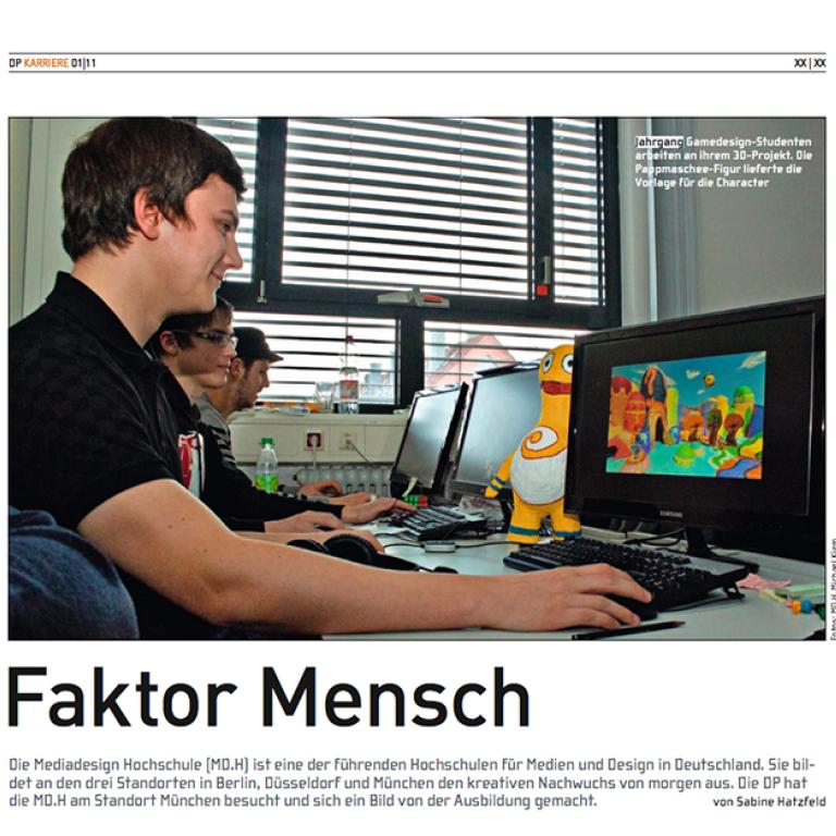 DIGITAL PRODUCTION: Faktor Mensch