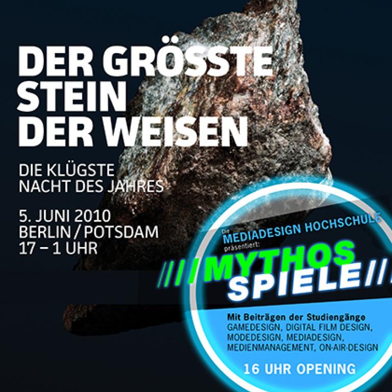 Die Mediadesign Hochschule Berlin bei der „Langen Nacht der Wissenschaften 2010“ 