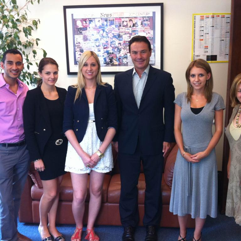 Zwei Medienmanagerinnen in New York 