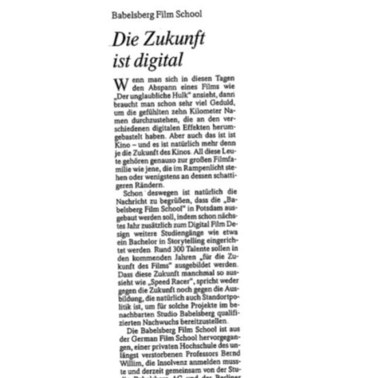 FAZ: Die Zukunft ist digital