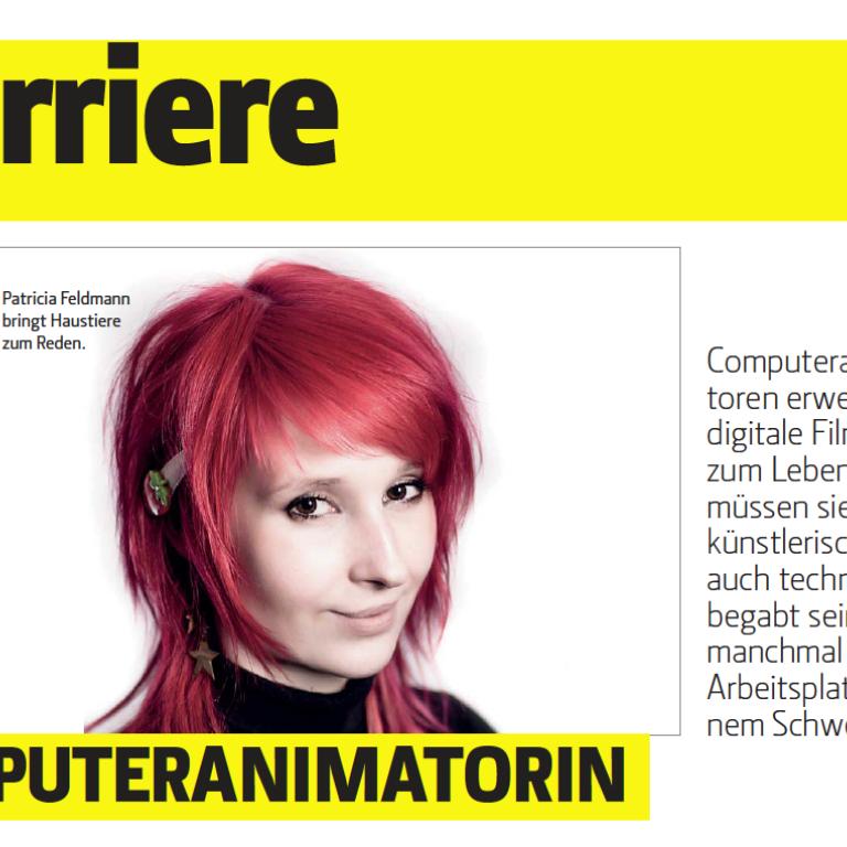  Technology Review – Job: Computeranimatoren