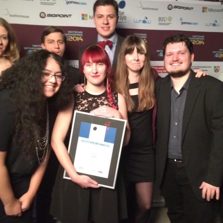 Zweiter Platz für Münchner Gamedesign Studierende beim Blue Byte Newcomer Award 2014 