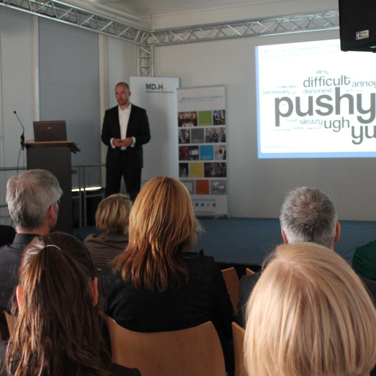 Psychologie im Vertrieb- der Marketing Club zu Gast an der MD.H Berlin