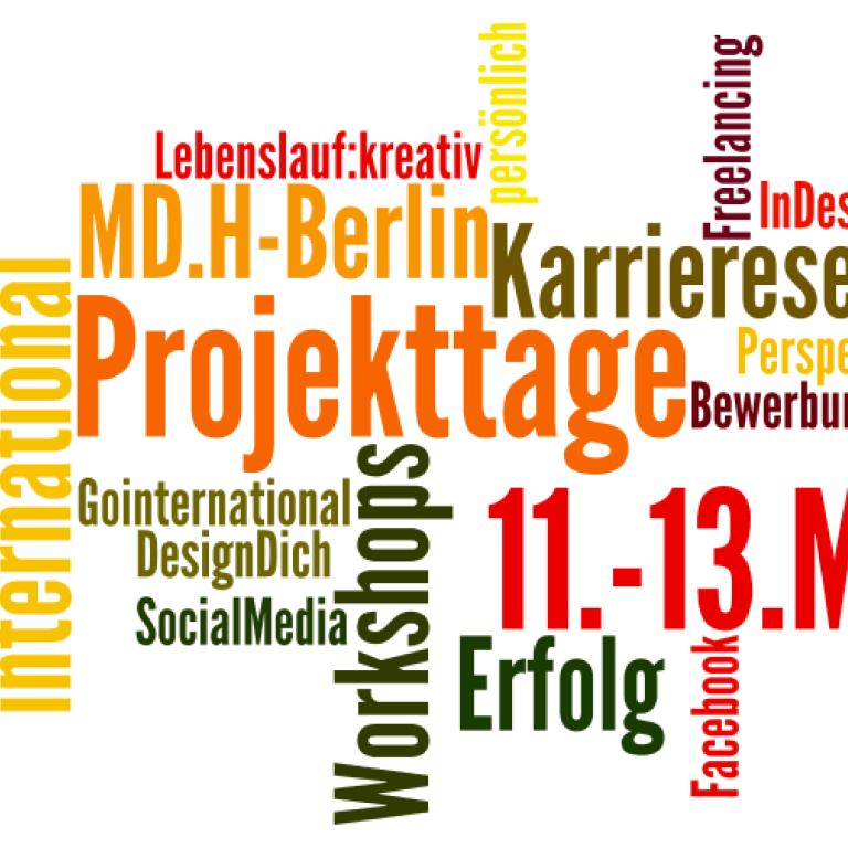 „Ausgezeichnet!“ - Projekttage des Karriereservice an der MD.H Berlin 