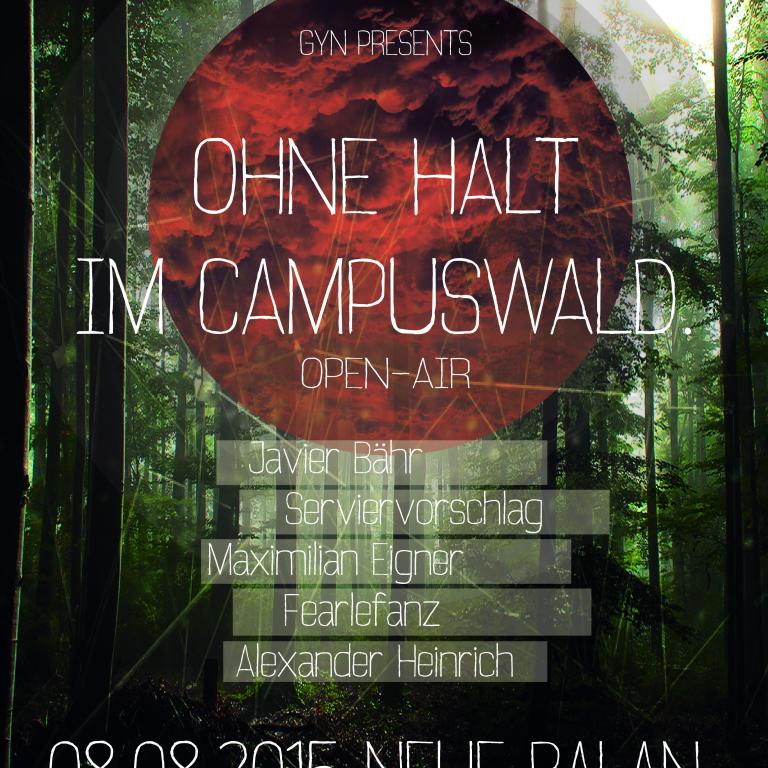 „Ohne halt im Campuswald“ – Musikfestival an der MD.H München