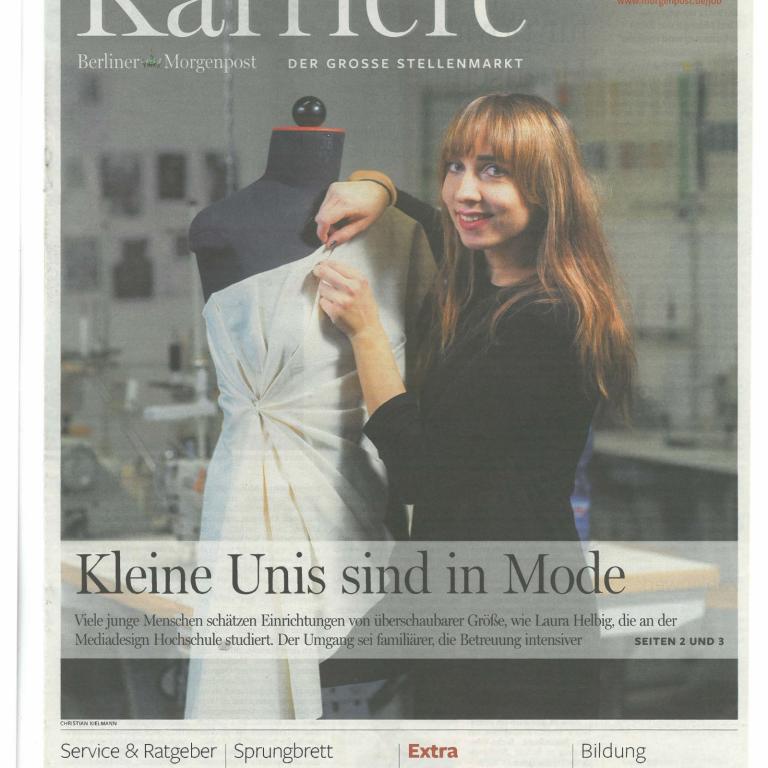 Berliner Morgenpost: Kleine Unis sind in Mode