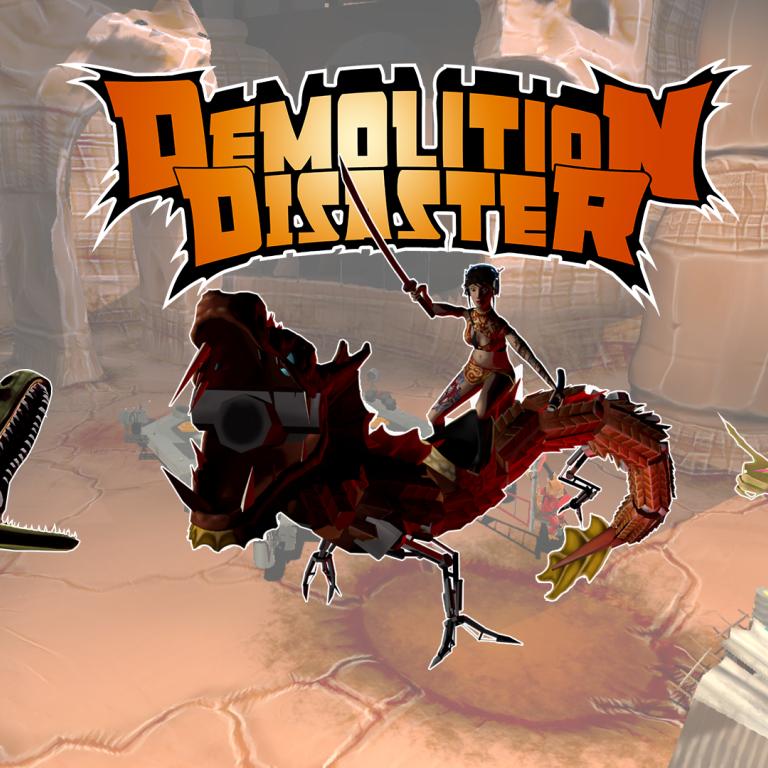 Demolition Disaster – Verrücktes und actionreiches Hovercraft Derby Game!