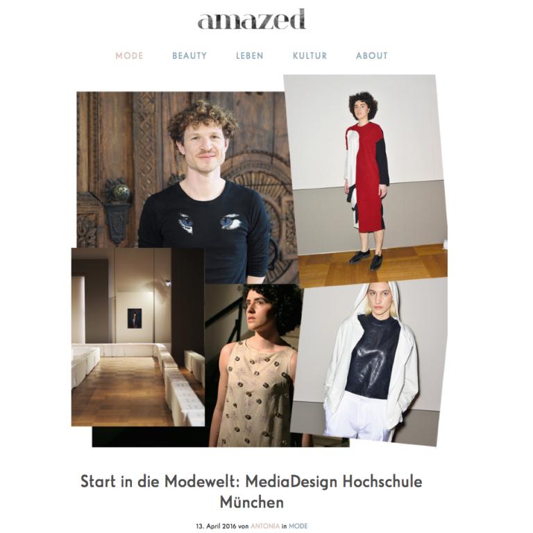 Start in die Modewelt: MediaDesign Hochschule München