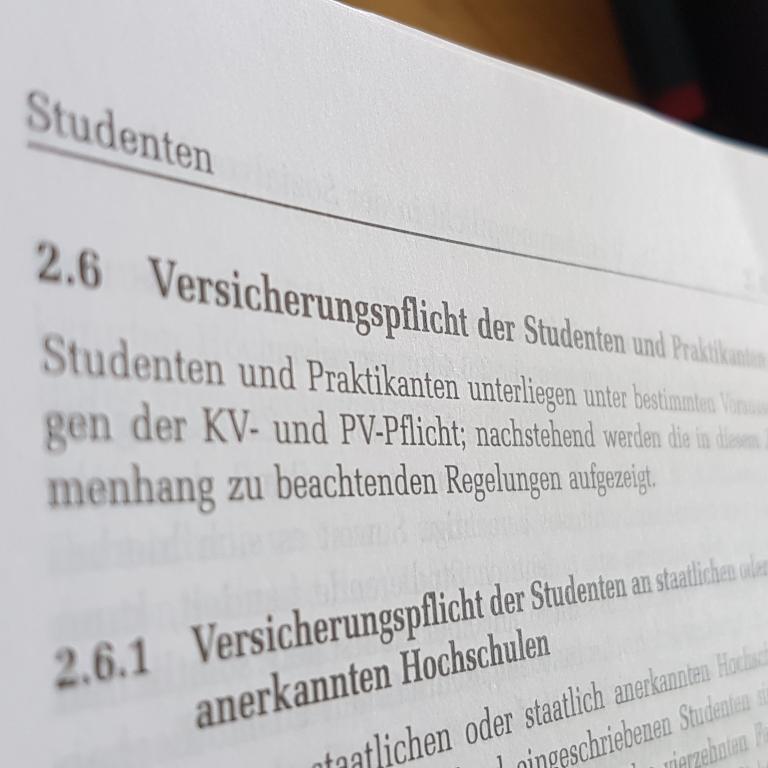 Sozialversicherung und Studentenjobs