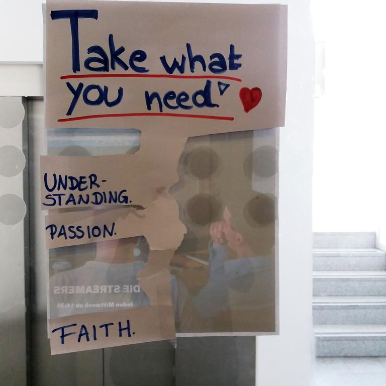 Danke liebe(r) Verfasser*in