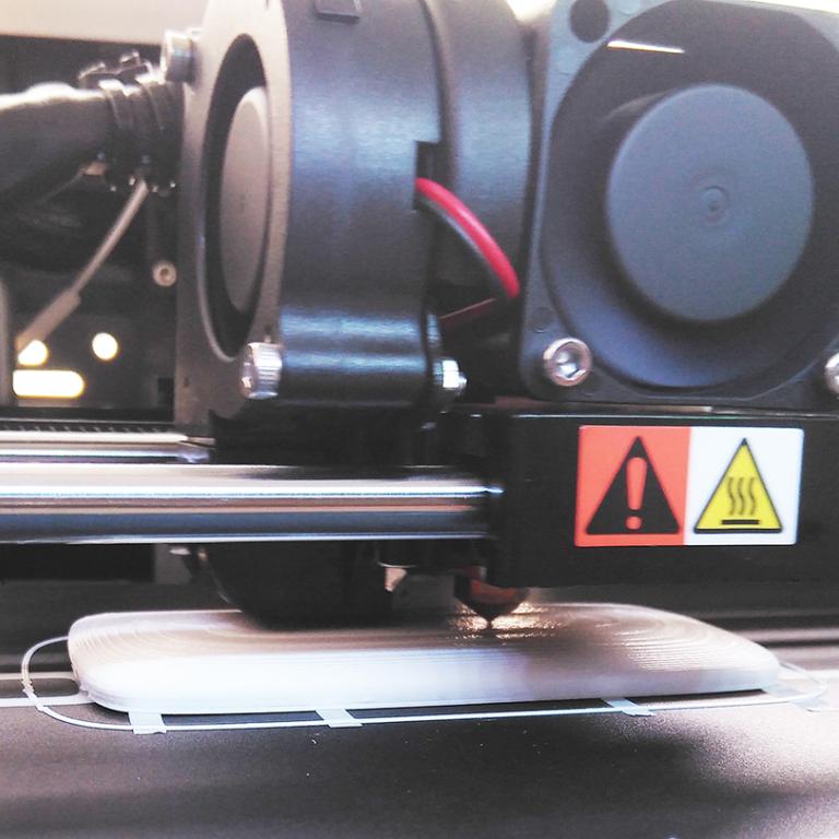 Schnittstelle Interfacedesign und 3D Drucker