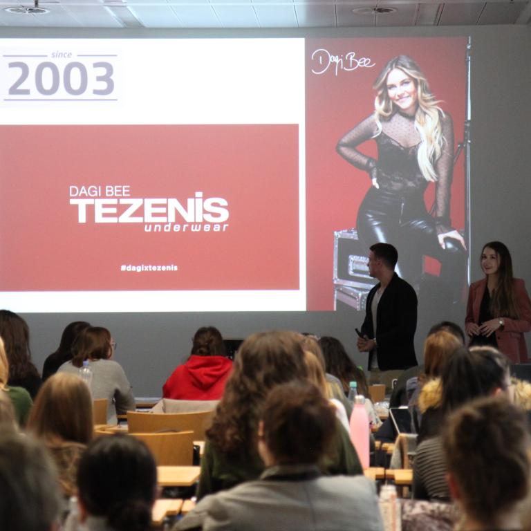 Unternehmensvorstellung der Calzedonia Group GmbH an der MD.H Düsseldorf